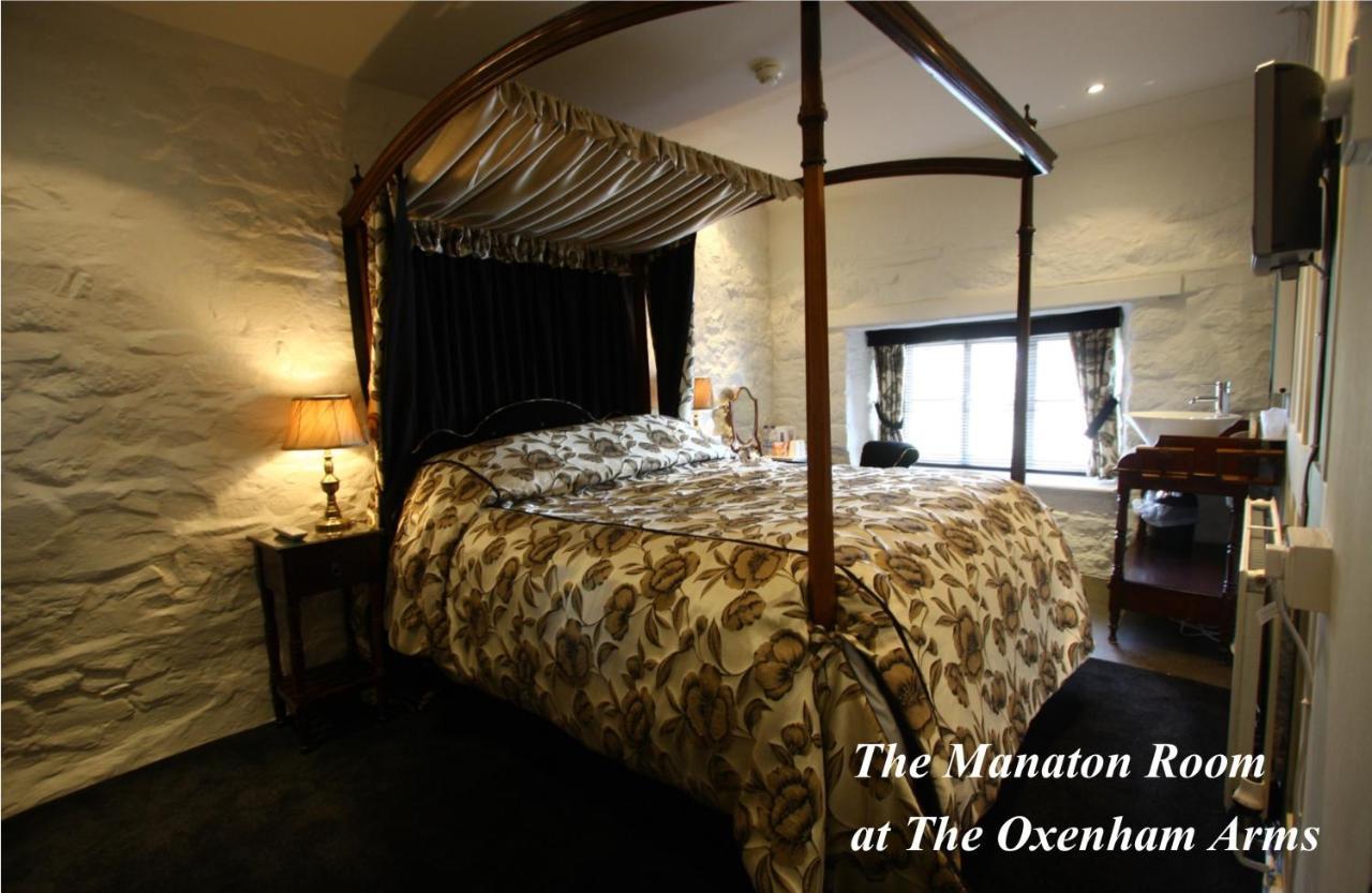 The Oxenham Arms Hotel Devon South Zeal Extérieur photo