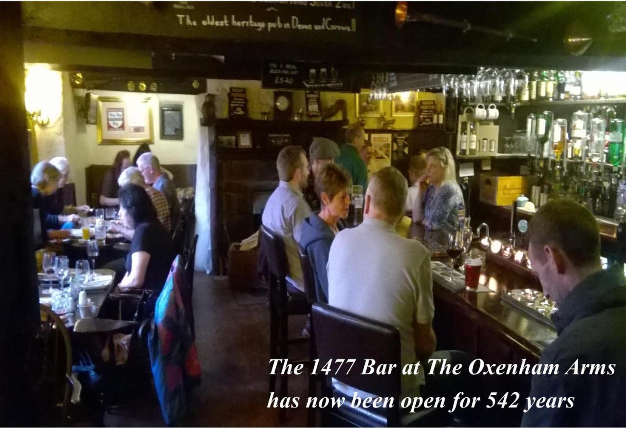 The Oxenham Arms Hotel Devon South Zeal Extérieur photo